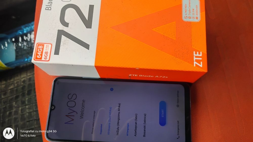 ZTE Blade A72s  defect