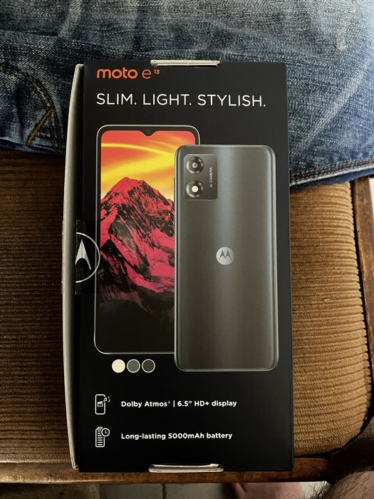 Motorola e 13.