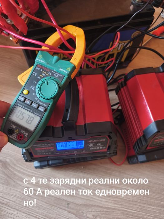 Зарядно за lifepo4 и всички видове батерии. 12v24v