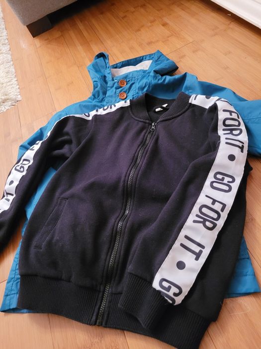 Geaca Zara și bluzon Cool Club băieți