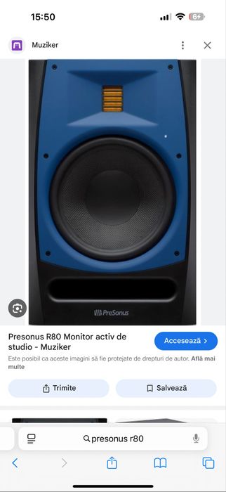 Presonus R 80 Monitor activ sau schimb cu bicicleta
