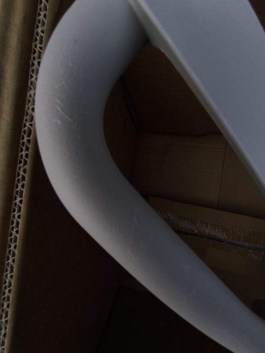 Комплект от  2 броя градински стола плътна пластмаса