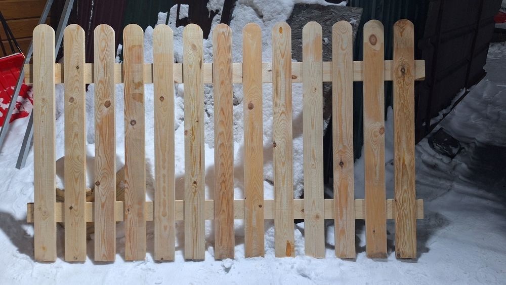 Евро штакетник забор пролеты