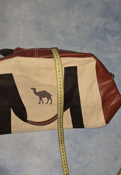 Geanta camel vintage