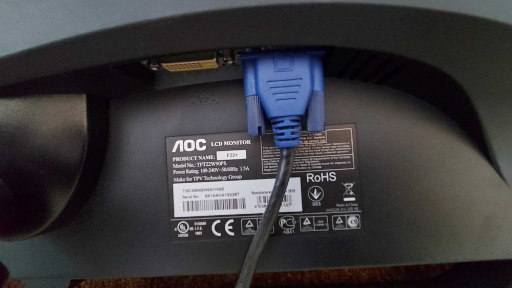 Монитор LCD AOC F22+