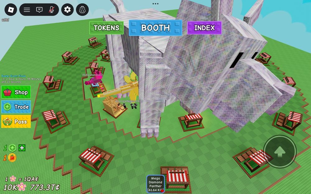 Вырасти сад алмазная пантэра