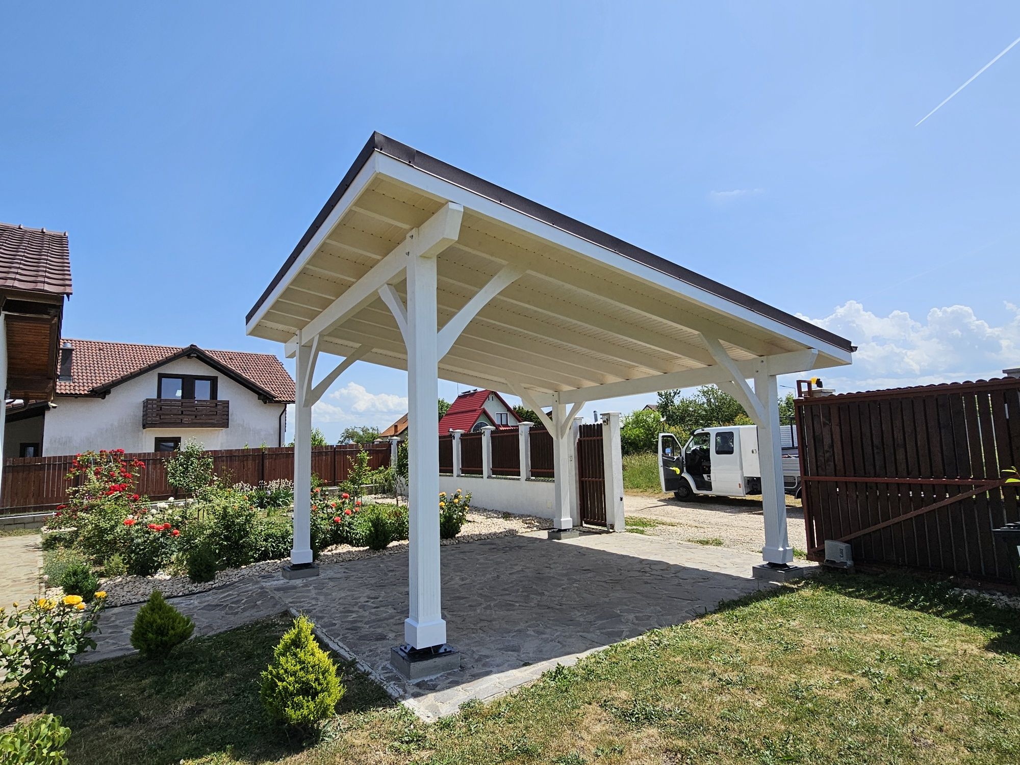 Carport terasa foisor magazie copertina pergola pat mobila bucatarie ...