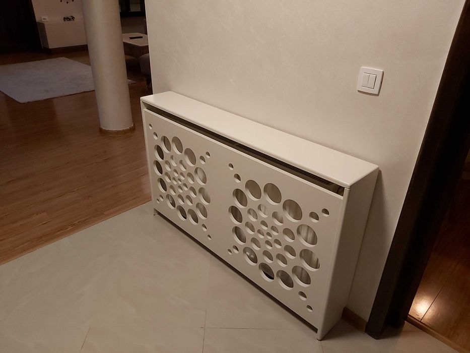 Panou decorativ traforat  MDF sau lemn masiv pereti decorativi Riflaje