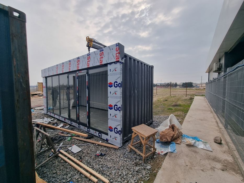 Контейнер Домик Офис Магазина Сартарошхона Готовы Конструкции Konteyne