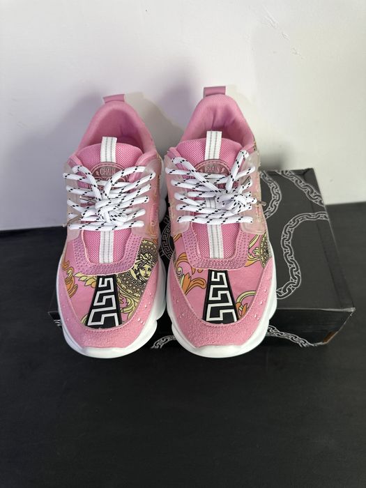 Adidasi roz versace
