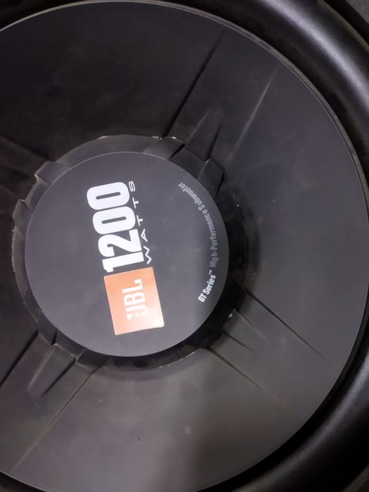 JBL 1200 WATTS  ..S ubwoofer . va KENWOOD. usileteli