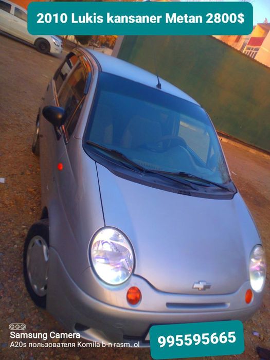 Matiz Chevrolet.