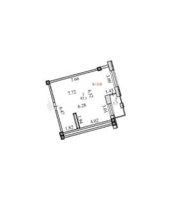 1-комнатная квартира ЖК BORKI PREMIUM,