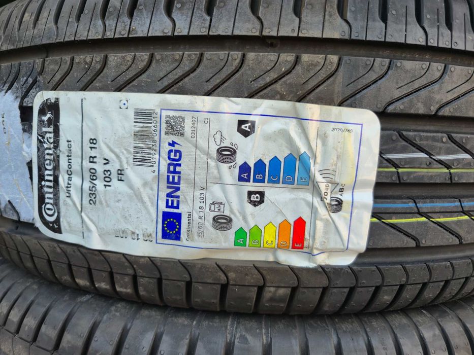 4 Anvelope de VARA - 235/60/18 103V FR - Continental Ultra Contact - NOU - DOT 2023 ! SUPER PRET !
