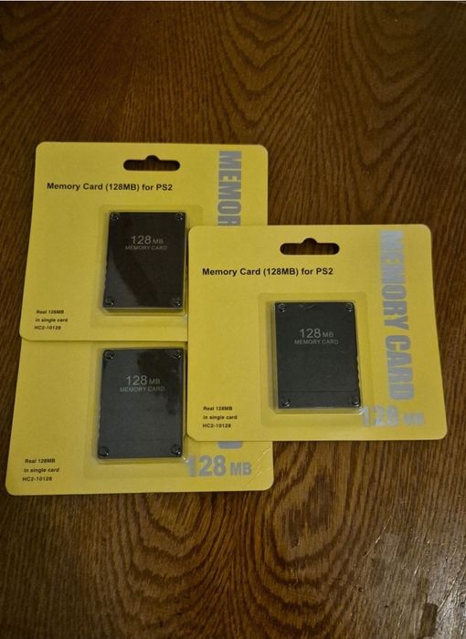 Carduri de memorie PS2 128 MB - Model HC2-10128 sigilate
Model HC2-10128