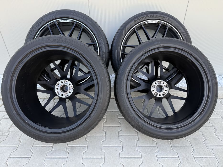 Оригинални джанти Мерцедес ГЛЕ 53 АМГ Mercedes GLE 63 AMG V167 22 цола спорт пакет Brabus пакет 63 AMG GLE 450d фейслифт гуми 285/40R22 325/35R22 bbs