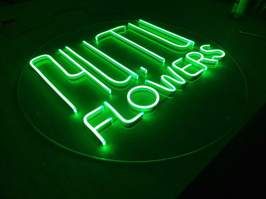 srochna NEON REKLAMA xizmatlari.