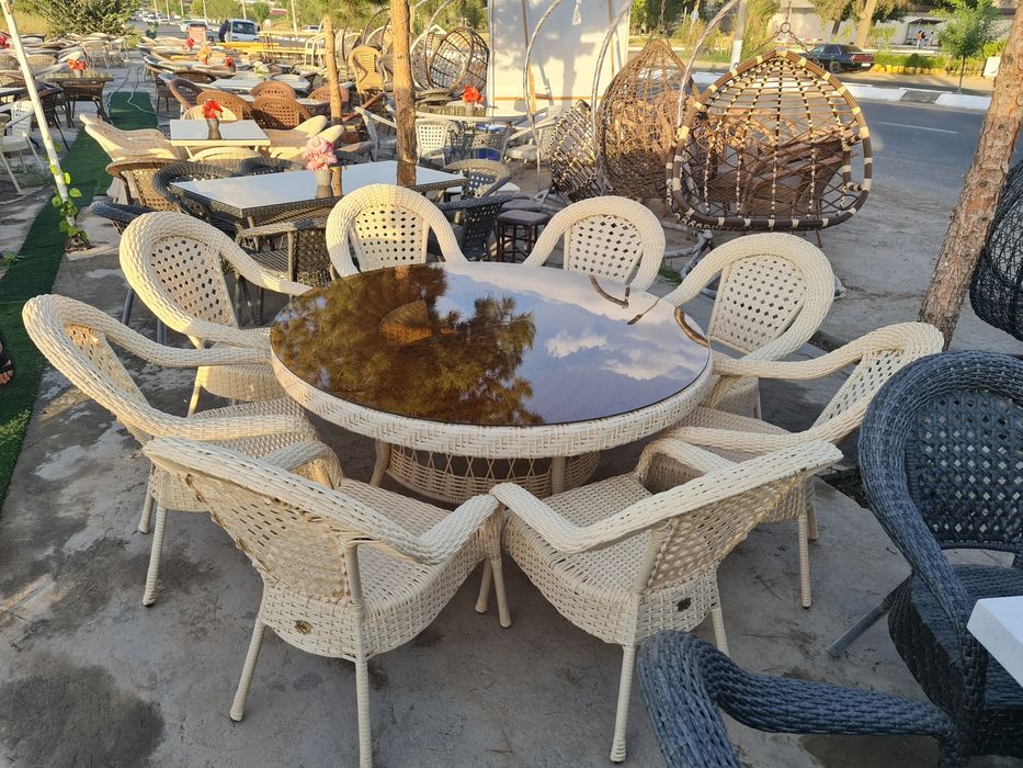 Dachniy Stol stullar yangi 1chi qol 5-yil Garantya