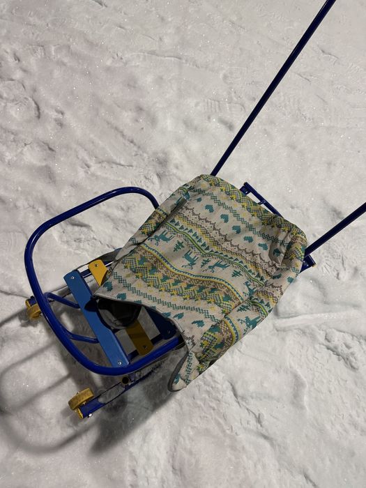 Санки-коляска Nika.