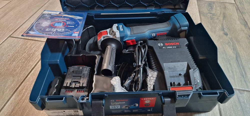 ъглошлайф bosch gwx 18v -7  X-LOCK