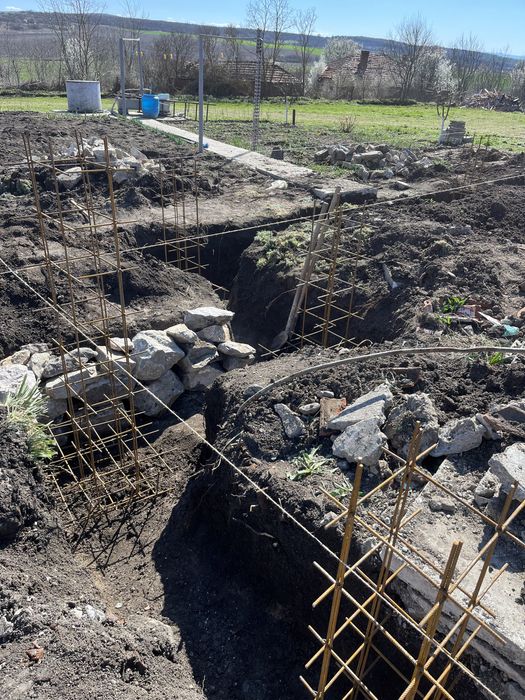 Изграждане на фундаменти, огради, метални конструкции