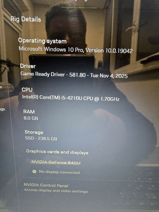 Лаптоп Lenovo IdeaPad z50-70 i5, 8gb, 256 ssd, GeForce 840m-4gb