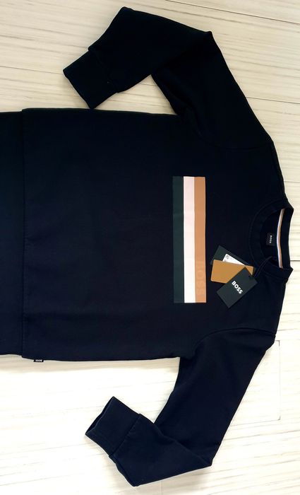 Hugo Boss Soleri 06 Cotton  Мens Size M НОВО! ОРИГИНАЛ! Мъжка Блуза