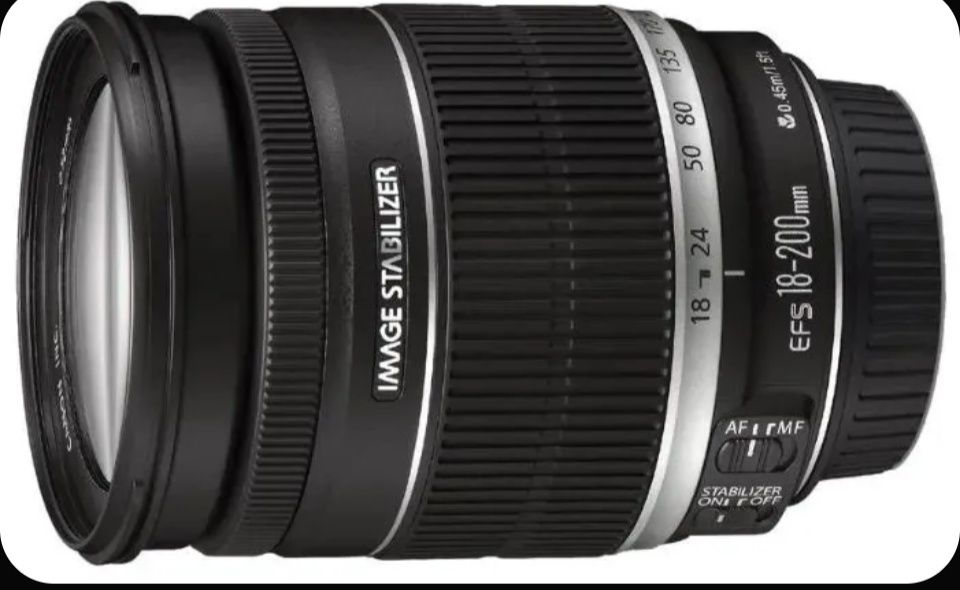 Объектив Canon EF-S 18-200mm