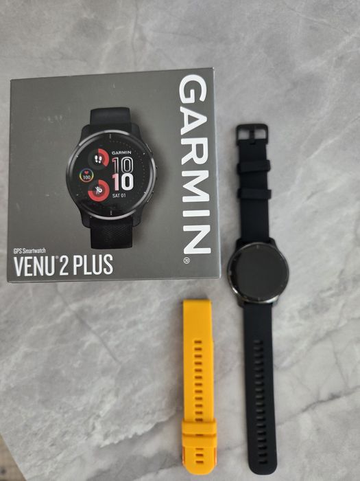 Smartwatch Garmin Venu 2 Plus, Black  43 mm