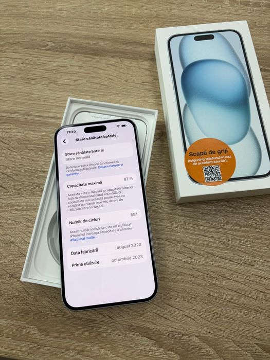 Iphone 15 Plus blue 128Gb
