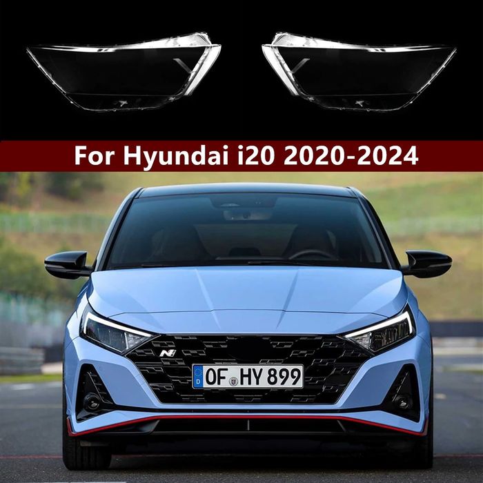 Стекла фар Hundai i20
