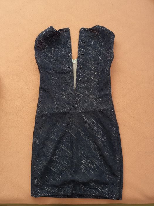 Rochie casual bleumarin