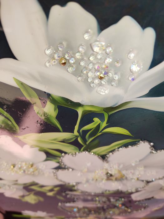 Картина ваза с цветами 3D