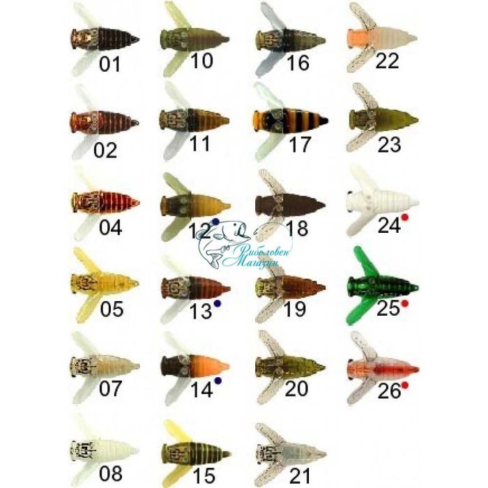 Воблер SMITH BISEN Floating, 38mm, 2.6g/ DAIBISEN Floating, 4g, 43mm