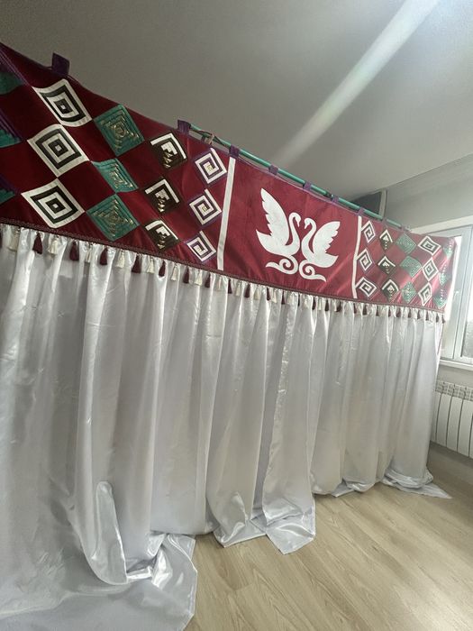 Шымылдық ручная работа