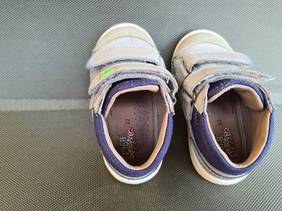 Ghete copii Garvalin, culoare gri, marimea 22