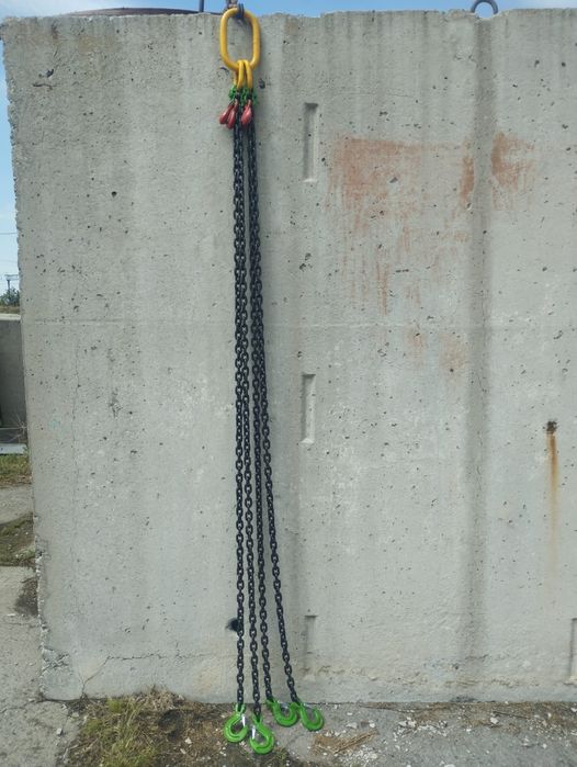 Паук цепной,  строп 4.25 т, 2.5м, для кранов и манипуляторов