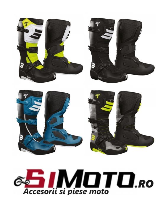Cizme Shot Race 4 Enduro moto Cross atv
