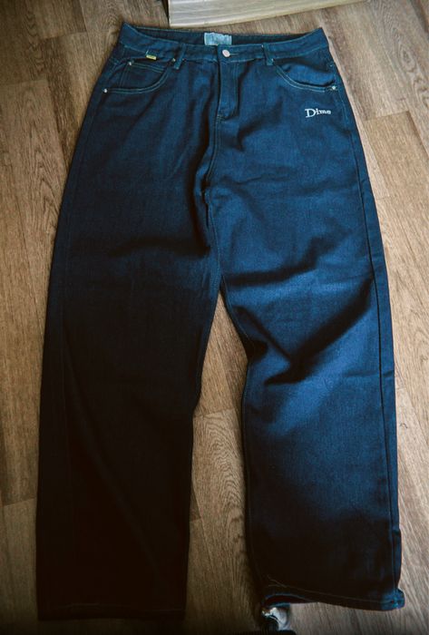 Джинсы Dime темносиние XL