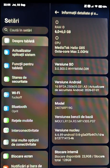 Tableta Xiaomi Redmi Pad SE 8.7 4G