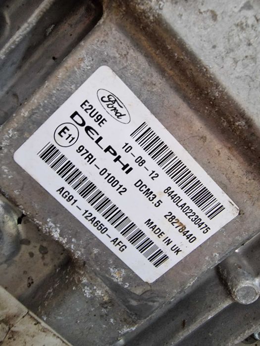 Calculator Motor Ford 2.0TDCI Euro 5 cod AG91-12A650-AFG