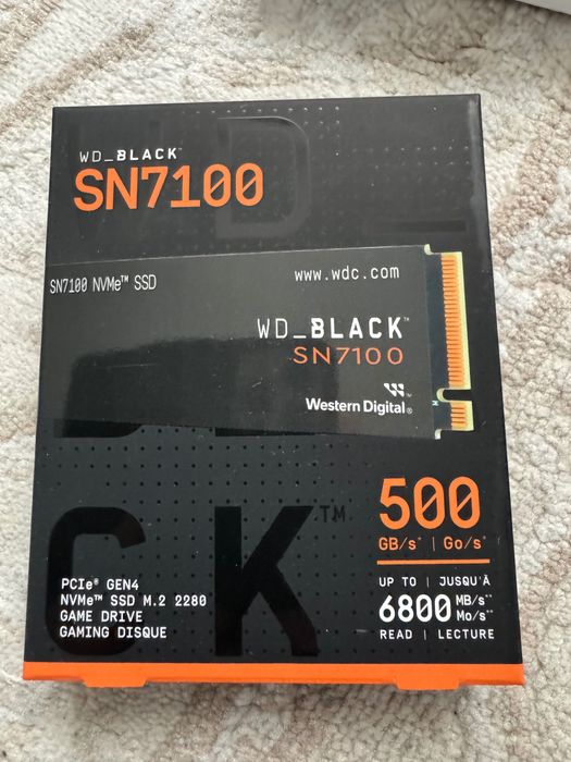 Vand ssd 500GB WD SN 7100 sigilat