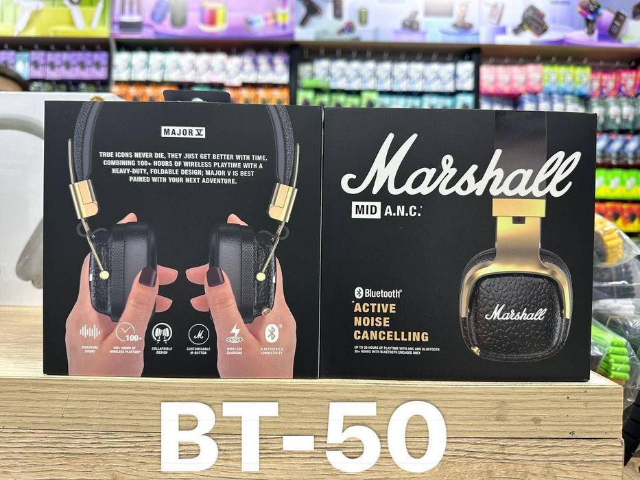 Маршал, Мarshall major, Наушники marshall