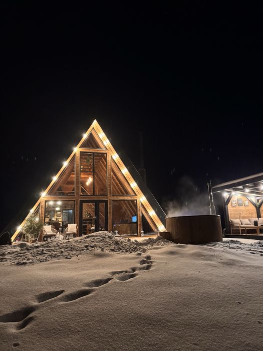 Cabana A frame de inchiriat