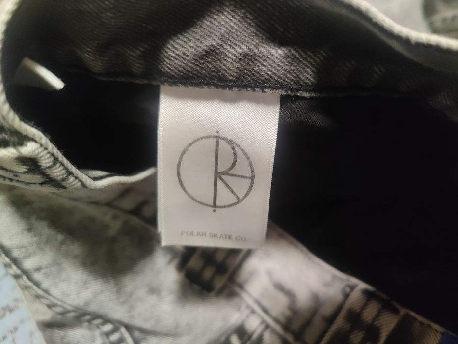 polar skate big boy acid wash