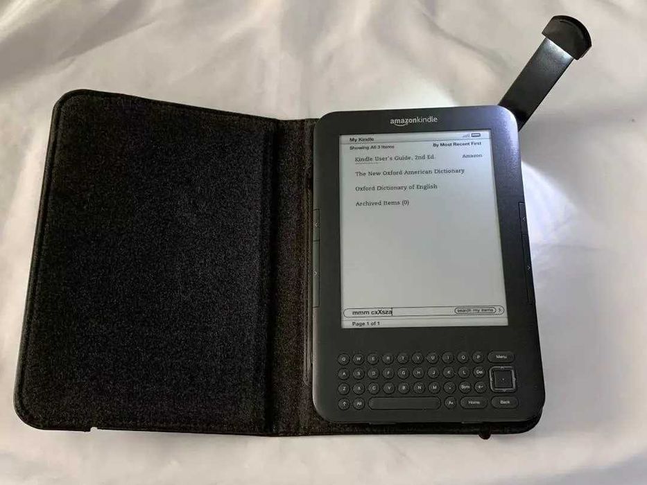 Четец Електронен - Amazon Kindle 3-rd Gen, Wi-Fi, 4G, 6.0" инча