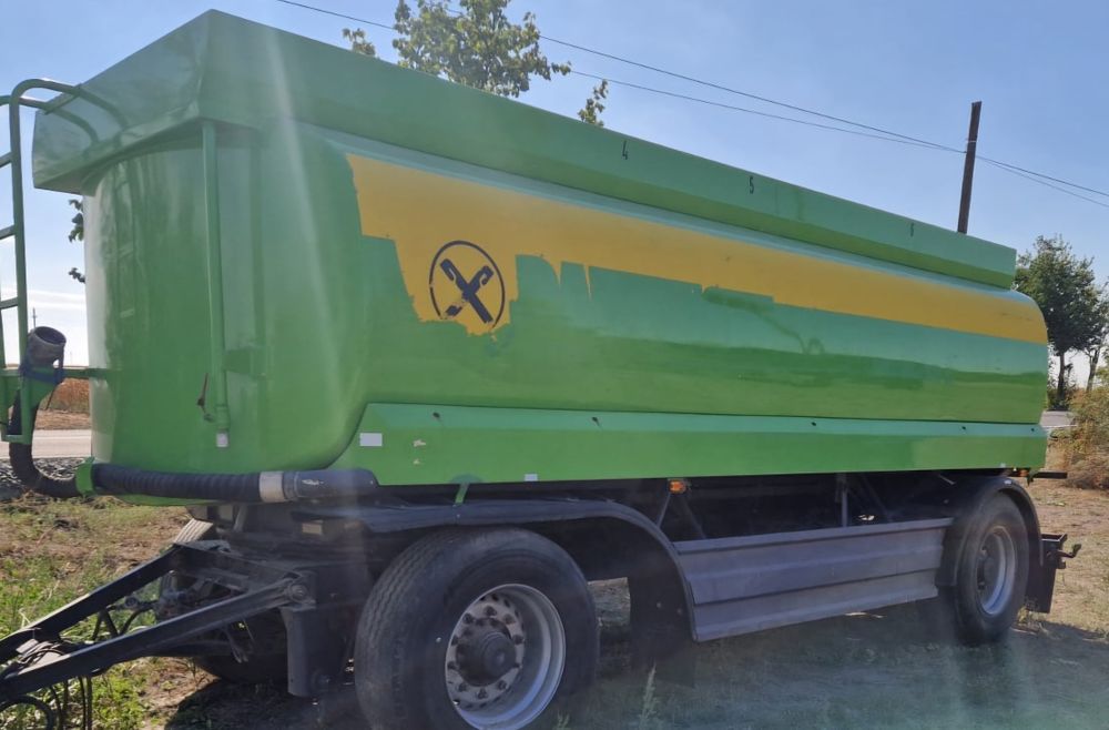 Cisternă 18000l aluminiu pe arcuri cisternă apă  Bazin apă pe stoc