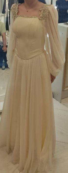 вечернее платье (корсет и юбка)