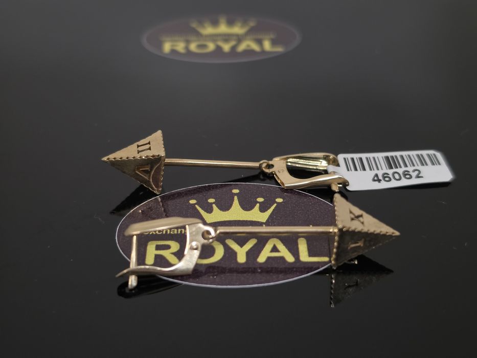 Bijiteria Royal: Cercei aur 14k/3.65 gr