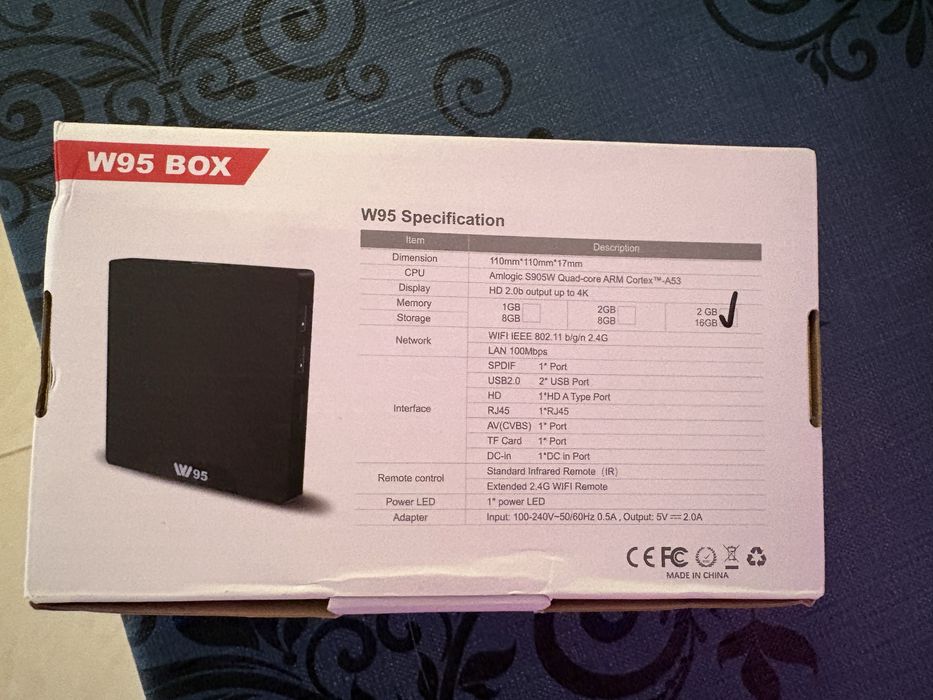 Тв бокс W 95 BOX
